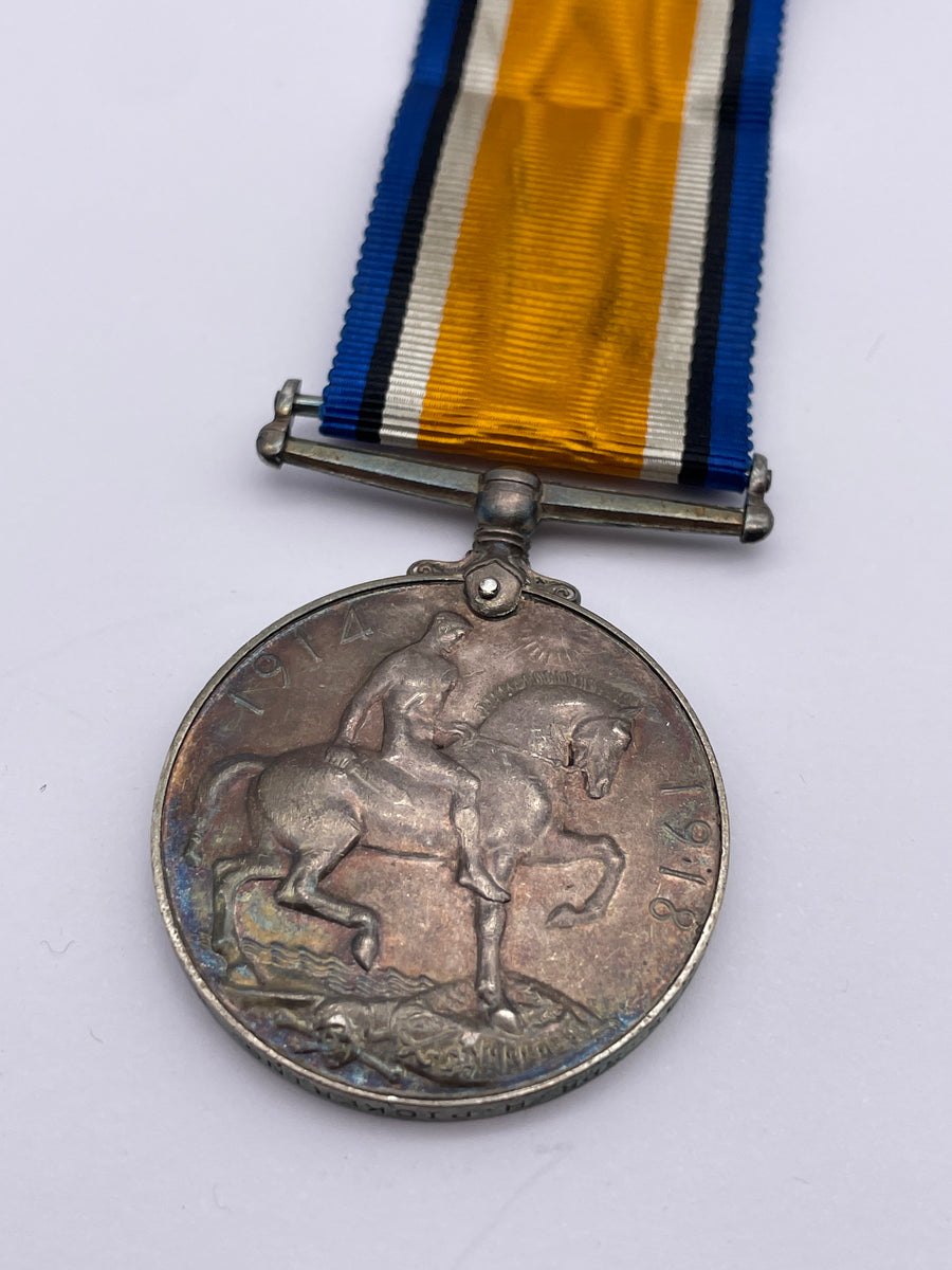 Original World War One British War Medal, Spr Pickering, Royal Enginee 