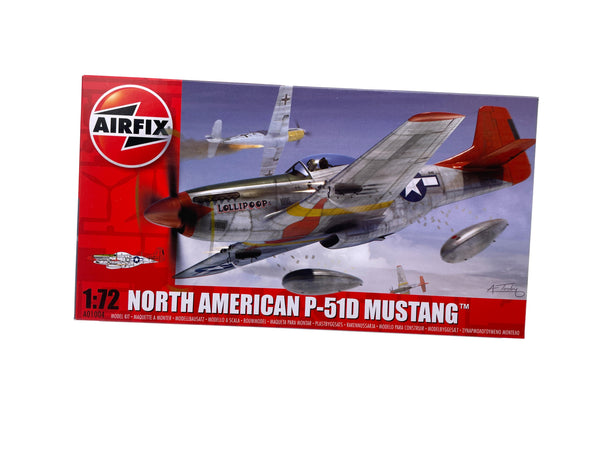 Airfix A01004A North American P-51D Mustang, 1/72 Scale