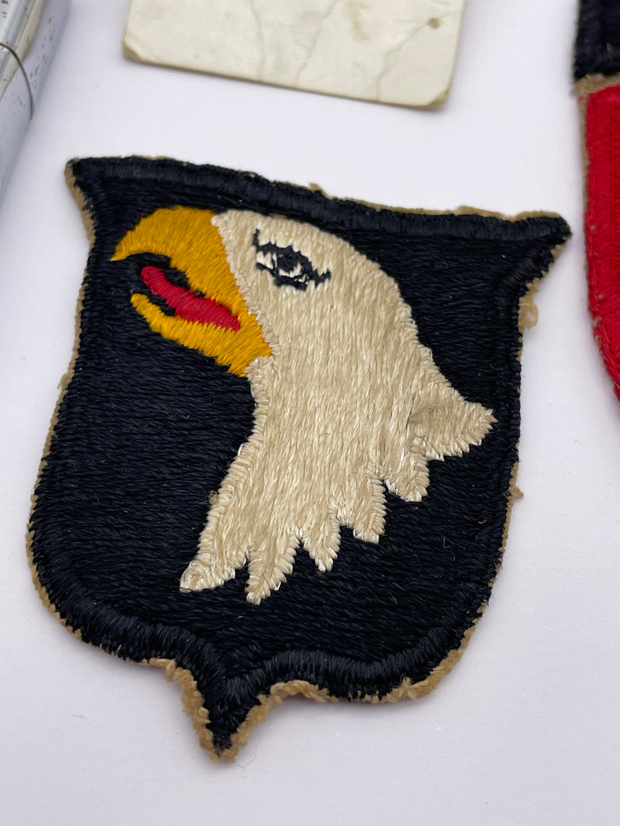 Original U.S. WWII 101st Airborne Division Paratrooper Grouping