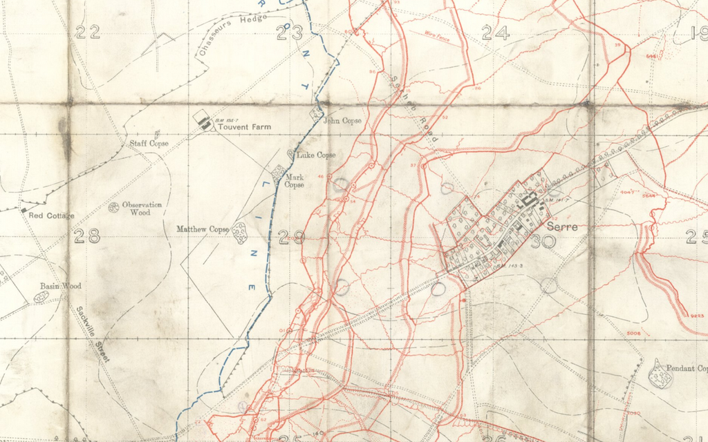 8469 Pte. P. Steward, 2nd Bn Suffolk Regiment, Battle of the Somme (Serre)