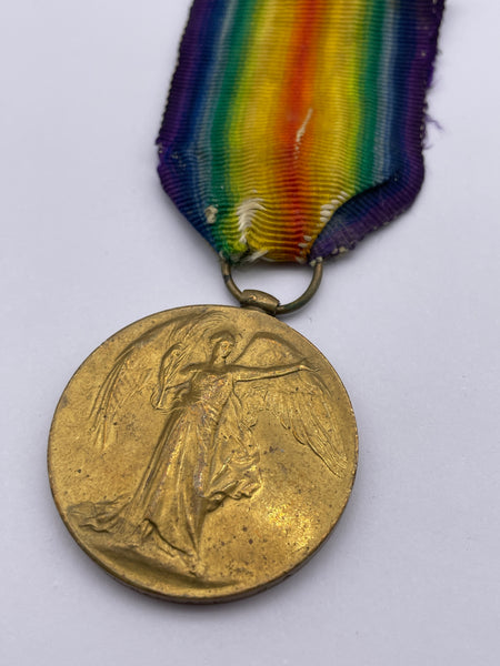 Original World War One Victory Medal, Gnr Wallace, Royal Artillery