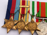 Original World War Two Medal Grouping and LSGC, Sergeant D. Hanley, Wounded, Royal Army Pay Corps