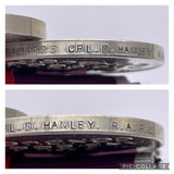 Original World War Two Medal Grouping and LSGC, Sergeant D. Hanley, Wounded, Royal Army Pay Corps