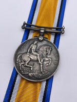 Original World War One British War Medal, Spr King, Royal Engineers