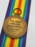 Original World War One Victory Medal, Pte Robinson, Manchester Regiment