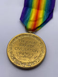 Original World War One Victory Medal, Pte. Camble, Devonshire Regiment