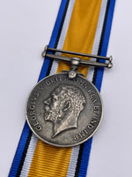 Original World War One British War Medal, Dvr Johnson, Royal Engineers