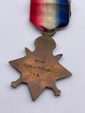 Original World War One 1914 Mons Star, Spr Rogers, Royal Engineers, DCM Winner