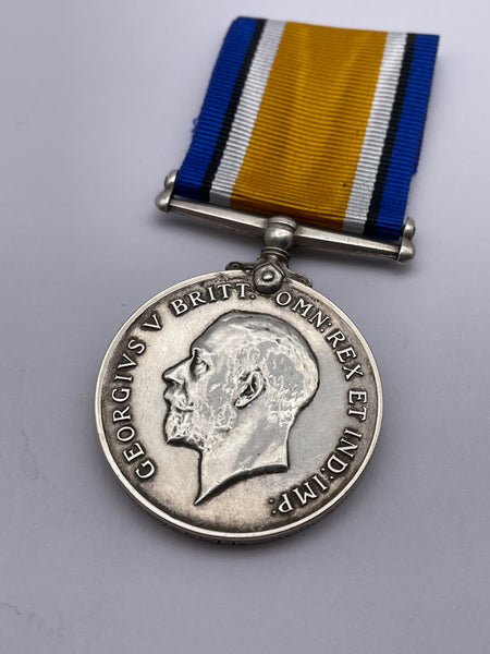 Original World War One British War Medal, Pte Everett, Kings Own Scottish Borderers