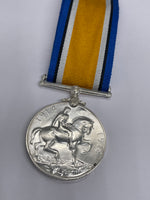 Original World War One British War Medal, Pte McGowan, East Lancs, Wounded and Prisoner of War