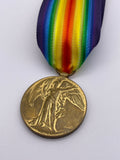 Original World War One Victory Medal, Pte. H. Adams. S. Wales Bord.