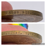 Original World War One Victory Medal, Pte. H. Adams. S. Wales Bord.