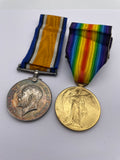 Original WW1 Medal Pair and Death Plaque, Pte Brand, Suffolk/Royal West Kents, Battle of the Somme