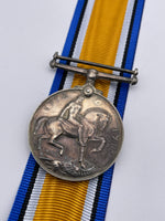 Original World War One British War Medal, Pte Pearson, Yorkshire Regiment