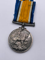 Original World War One British War Medal, Pte Lambert, East Yorkshire Regiment