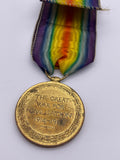 Original World War One Victory Medal, Pte. Roberts, Royal Welsh Fusiliers, Killed in Action