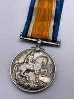 Original World War One British War Medal, Cpl Hughes, Royal Army Medical Corps