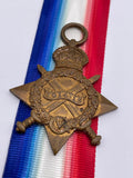 Original World War One 1914/15 Star, Spr Cheeseman, Royal Engineers, Died, Battle of the Somme