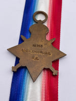 Original World War One 1914/15 Star, Spr Cheeseman, Royal Engineers, Died, Battle of the Somme