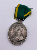 Original World War One Territorial Force Efficiency Medal, Pte Reynolds, Royal Welsh Fusiliers