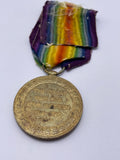 Original World War One Victory Medal, Pte. Littlewood, K.O.Y.L.I.