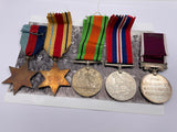 Original World War Two Medal Grouping and LSGC, Captain G. Fraser, Royal Army Pay Corps