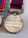 Original World War Two Medal Grouping and LSGC, Captain G. Fraser, Royal Army Pay Corps
