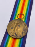 Original World War One Victory Medal, Pte. Dronfield. South Wales Borderers