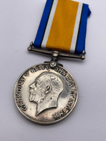 Original World War One British War Medal, Pte Marshall, Kings Royal Rifle Corps