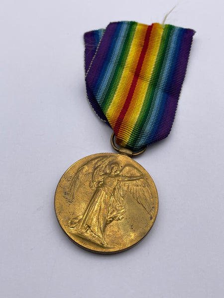 Original World War One Victory Medal, Pte Marie, Kings Royal Rifle Corps, Killed in Action