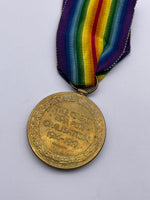 Original World War One Victory Medal, Pte Marie, Kings Royal Rifle Corps, Killed in Action