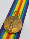 Original World War One Victory Medal, Pte Newton, Manchester Regiment