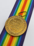 Original World War One Victory Medal, Pte Newton, Manchester Regiment