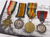 Original World War One Trio, Imperial Service Medal, O'Connell, Royal Navy