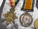 Original World War One Trio, Imperial Service Medal, O'Connell, Royal Navy