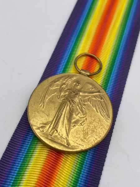 Original World War One Victory Medal, Pte Daniel, West Yorkshire Regiment