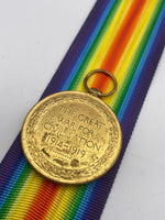 Original World War One Victory Medal, Pte Daniel, West Yorkshire Regiment