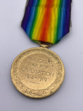 Original World War One Victory Medal, Gnr Upton, Royal Artillery