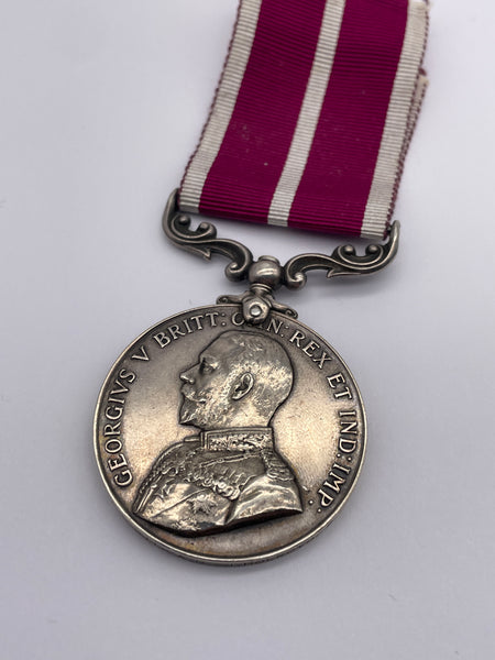 Original World War One Meritorious Service Medal, Sjt Holroyd, R.G.A.