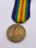 Original World War One Victory Medal, Pte. E.T. Davies. Royal Welsh Fusiliers