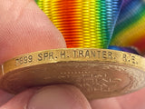 Original World War One Victory Medal, Spr. Tranter, Royal Engineers