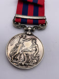 Original 1854 India General Service Medal, Burma 1887-89, Pte Monteith, Cheshire Regiment, Court Martialled