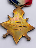 Original World War One 1914/15 Star, Pte Steward, Suffolk R., Killed in Action, Battle of the Somme