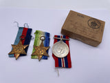 Original World War Two Medal Grouping, Mr. Fennell, Grimsby