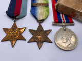 Original World War Two Medal Grouping, Mr. Hickson, Atlantic Star with France and Germany Clasp