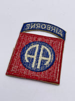 Original World War Two American 82nd Airborne Division Patch