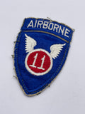 Original World War Two American 11th Airborne Division Patch