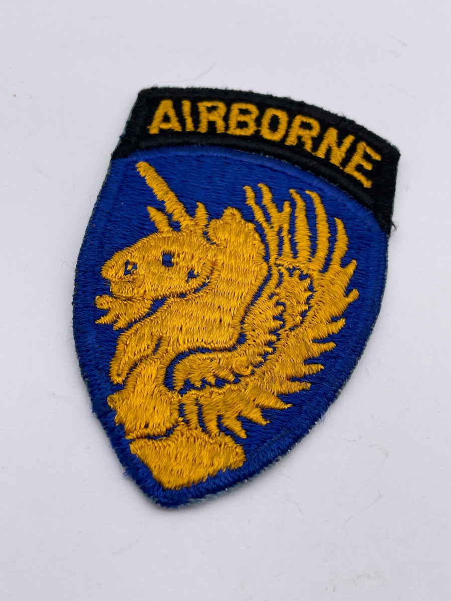 Original World War Two American 13th Airborne Division Patch – Hornbeam ...