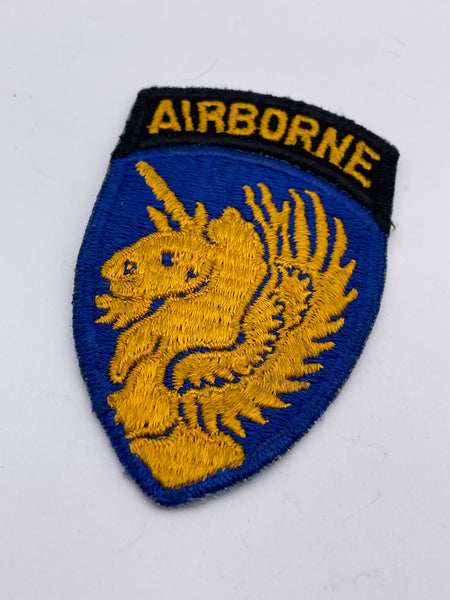 Original World War Two American 13th Airborne Division Patch