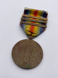 Original American World War One Victory Medal, Three Clasps, 33rd Infantry Division